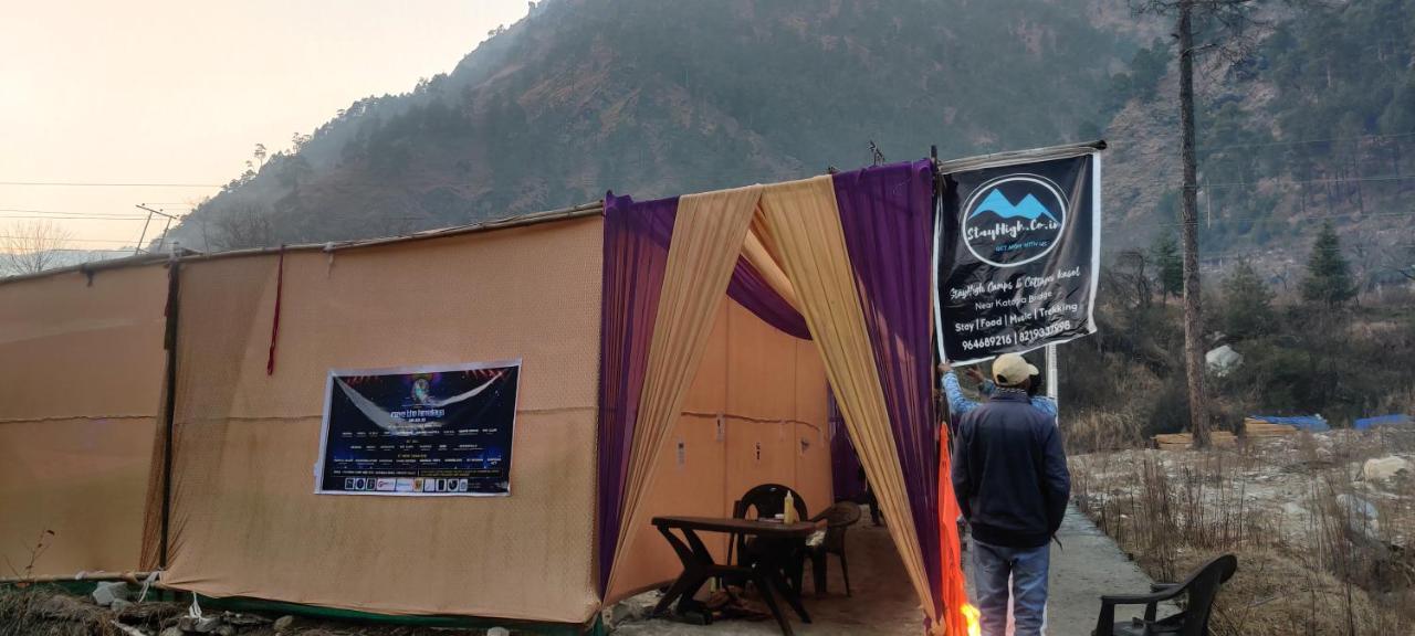 Stayhigh Camps & Cottages Kasol Eksteriør bilde